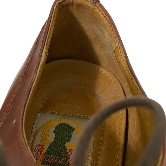 Bacco‎ Bucci Mens Leather Derby Shoes Size 12 Made in Italy Old Money Professor main image 14